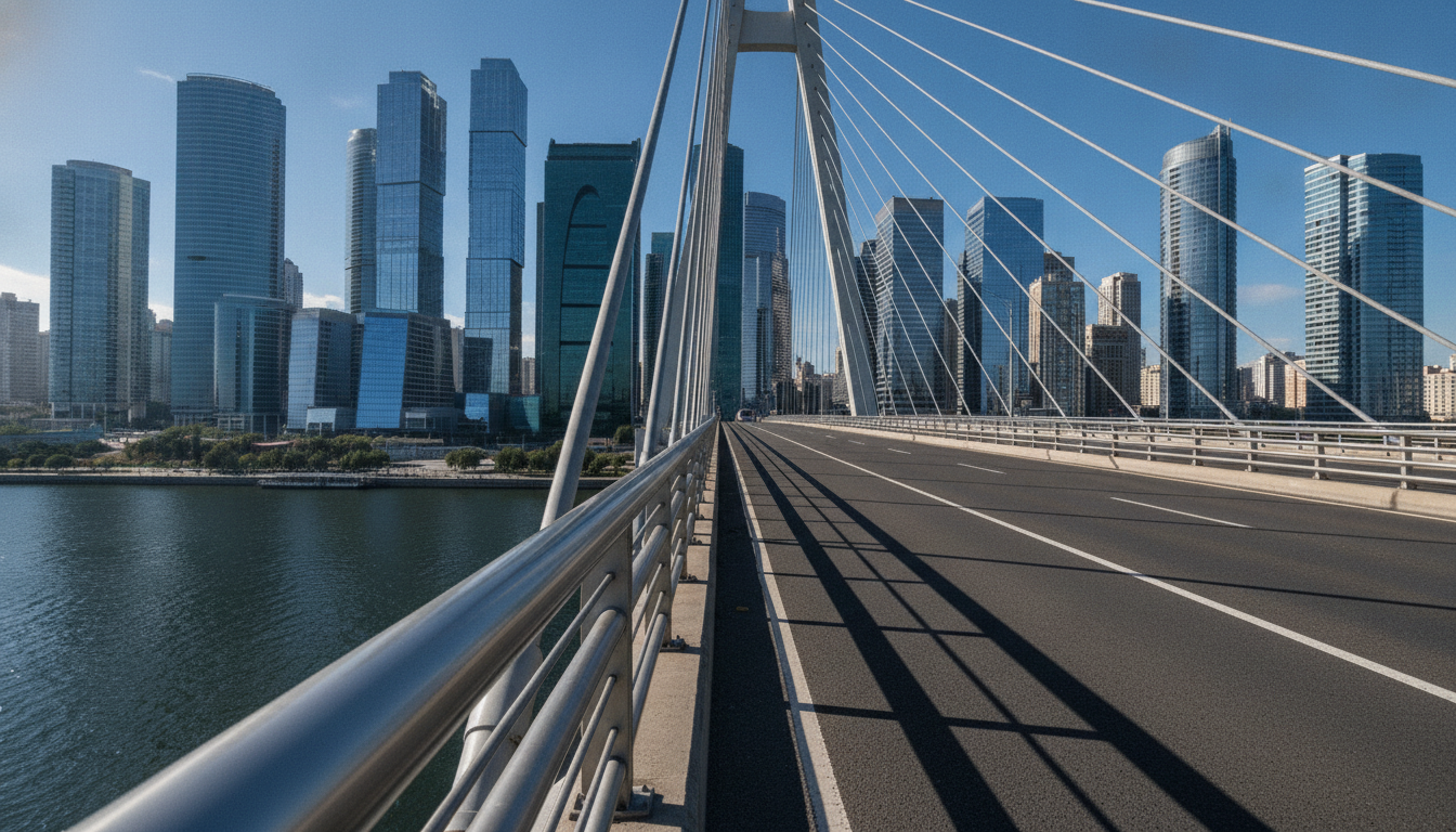 Modern bridge